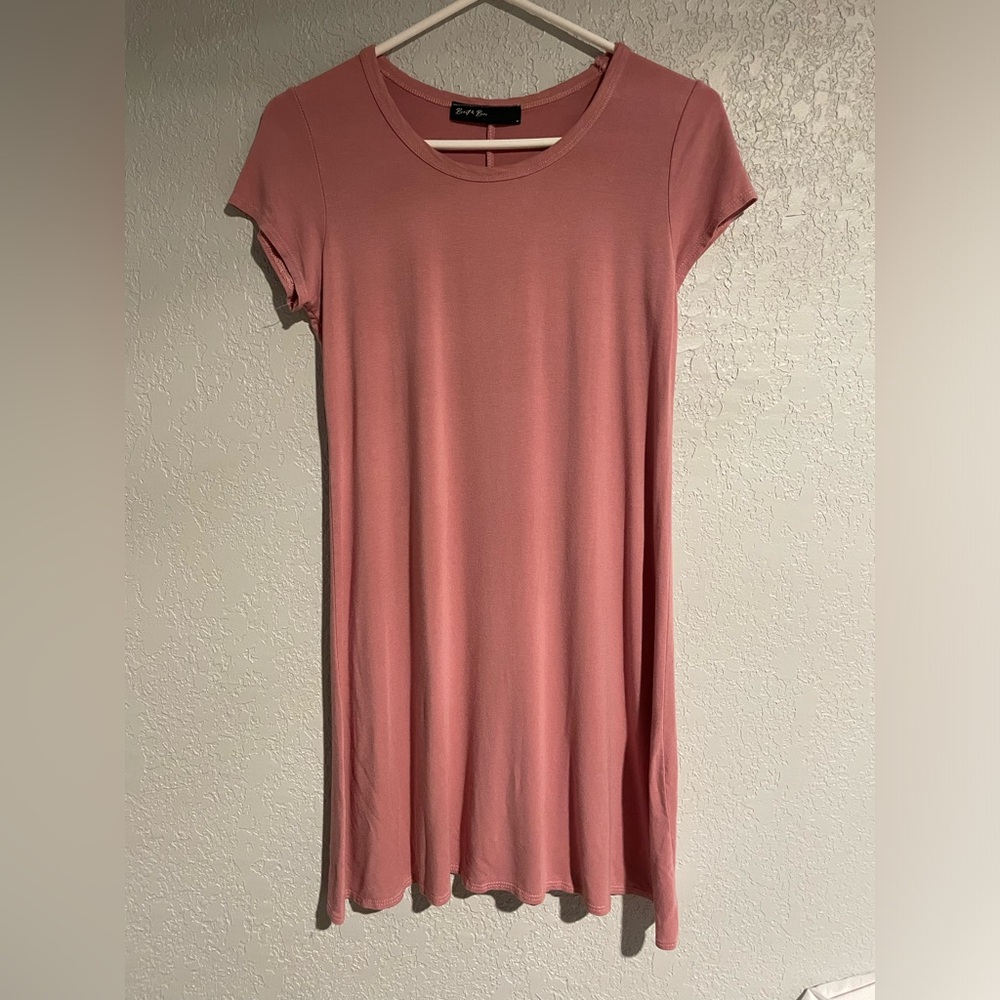 Brit & Bri Girls TShirt Dress Size M
